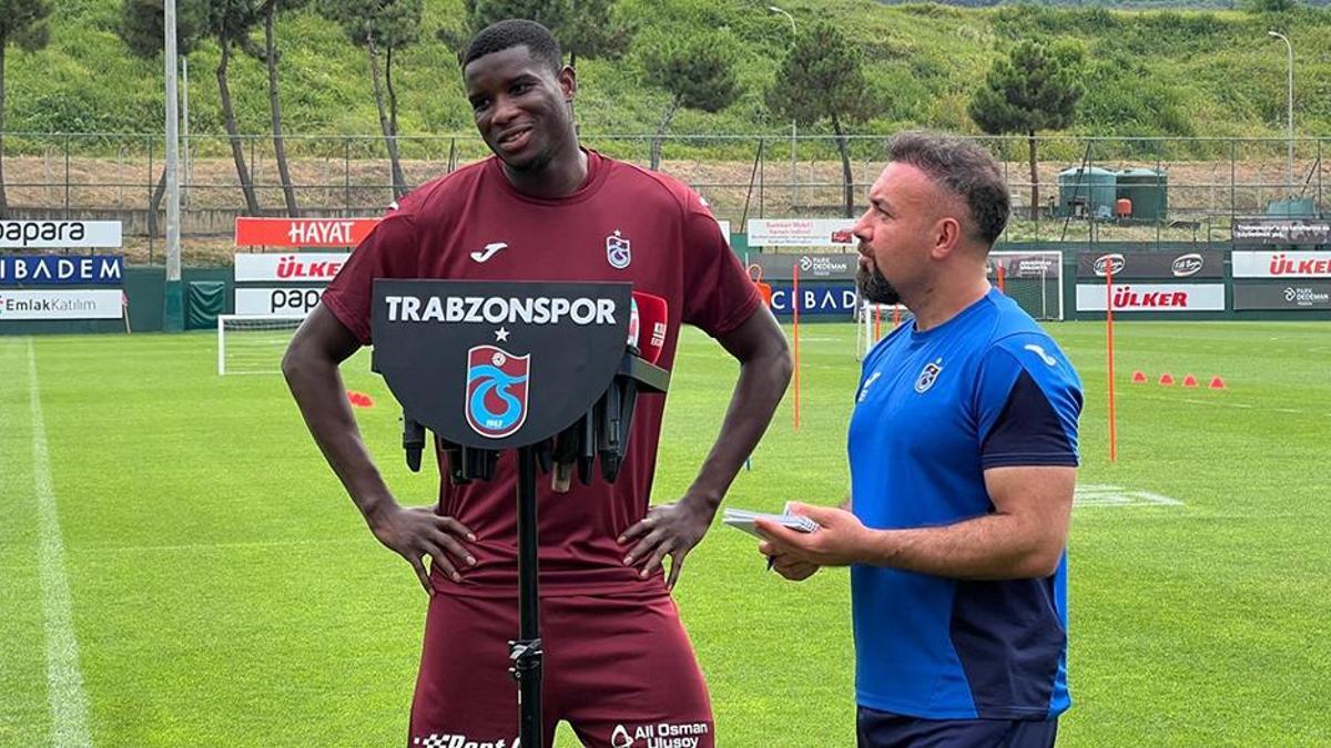 Trabzonspor’da Paul Onuachu: Tekrar burada olmak beni mutlu ediyor