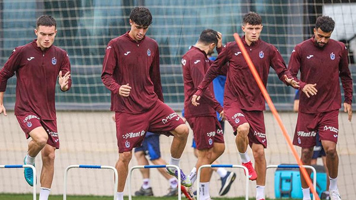 Trabzonspor’da Samsunspor mesaisi başladı
