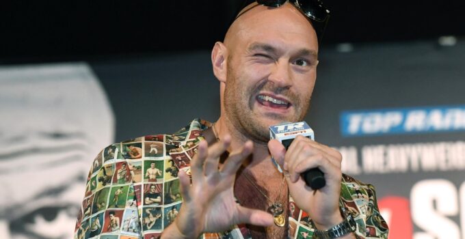 Tyson Fury gayet mutlu
