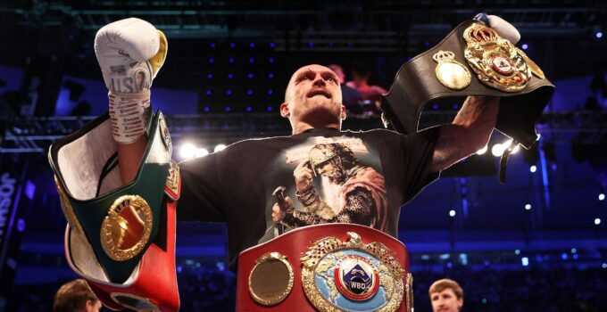 Usyk: "Nakavt etmemem için uyarıldım"