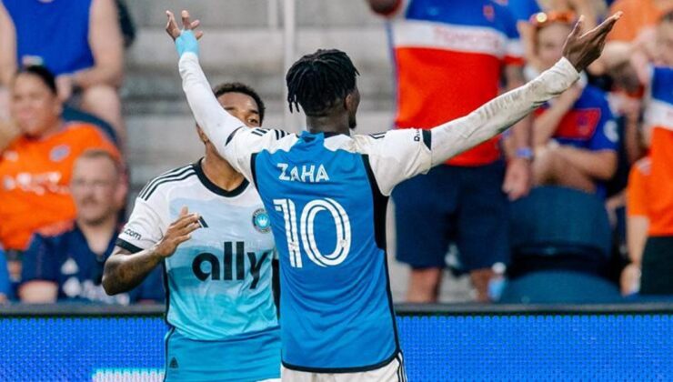 Zaha’dan muhteşem gol: Charlotte’u sırtladı götürüyor