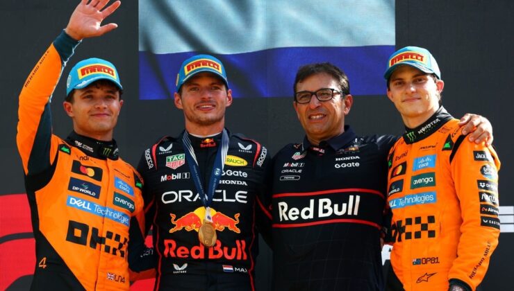 2025 İtalya GP: Verstappen kazandı, McLaren 2-3