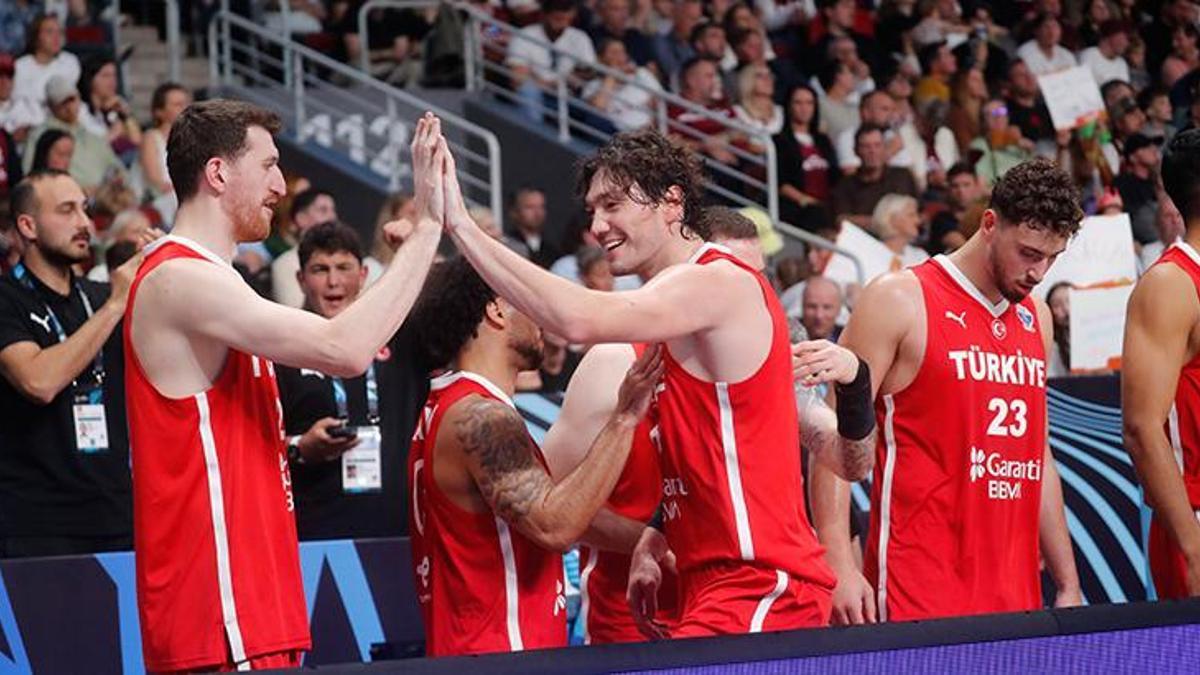 A Milli Erkek Basketbol Takımı’nın çeyrek finaldeki rakibi İsveç!