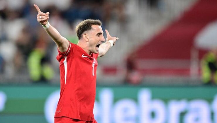 A Milli Takımı’nın sihirbazı Kerem Aktürkoğlu sihrini yaptı! Gol sevincinde Yunus Akgün detayı