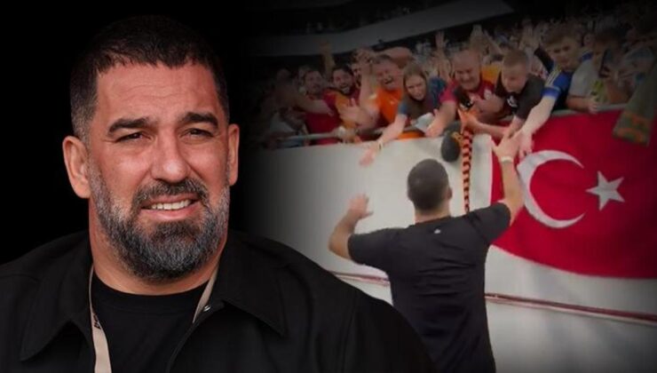Arda Turan’a Ukrayna’da Galatasaray sürprizi! Taraftarları kırmadı, işte o anlar