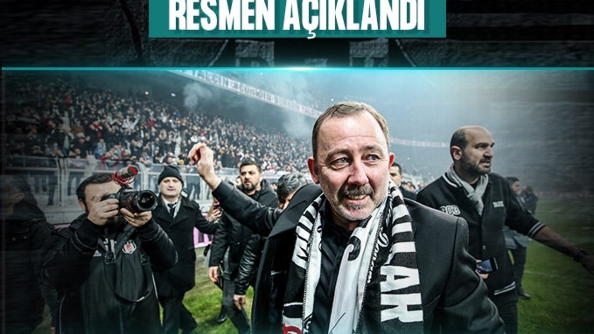 Beşiktaş Sergen Yalçın’ı KAP’a bildirdi