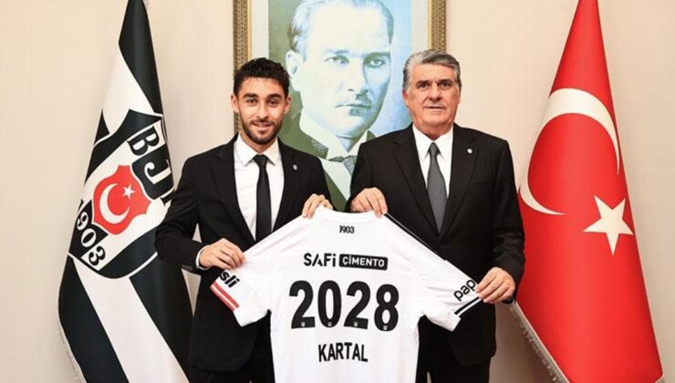 Beşiktaş’ta Kartal Kayra Yılmaz’ın sözleşmesi uzatıldı