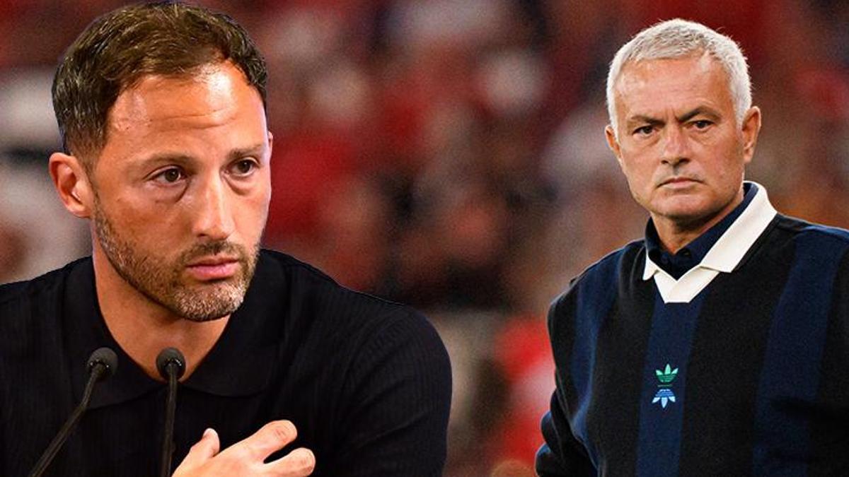 Domenico Tedesco’nun Jose Mourinho şaşkınlığı! ‘Bunu nasıl yapar!’