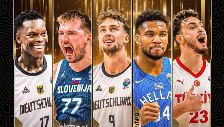 EuroBasket 2025’in en iyi 5’i belli oldu! Alperen Şengün’den yeni rekor