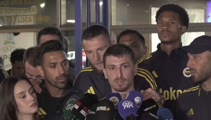 Fenerbahçe takım kaptanı Mert Hakan Yandaş maçın ardından konuştu!