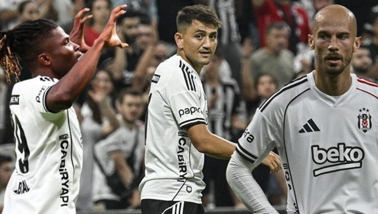 Fenerbahçe’den Beşiktaş’a transfer olan Cengiz Ünder, ilk maçında gol attı! El Bilal Toure ve Cerny de sahnede…