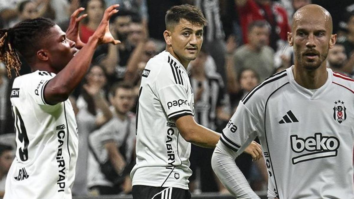 Fenerbahçe’den Beşiktaş’a transfer olan Cengiz Ünder, ilk maçında gol attı! El Bilal Toure ve Cerny de sahnede…