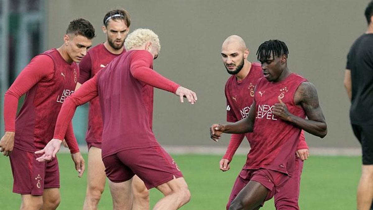 Galatasaray’da Frankfurt maçı hazırlıkları başladı!