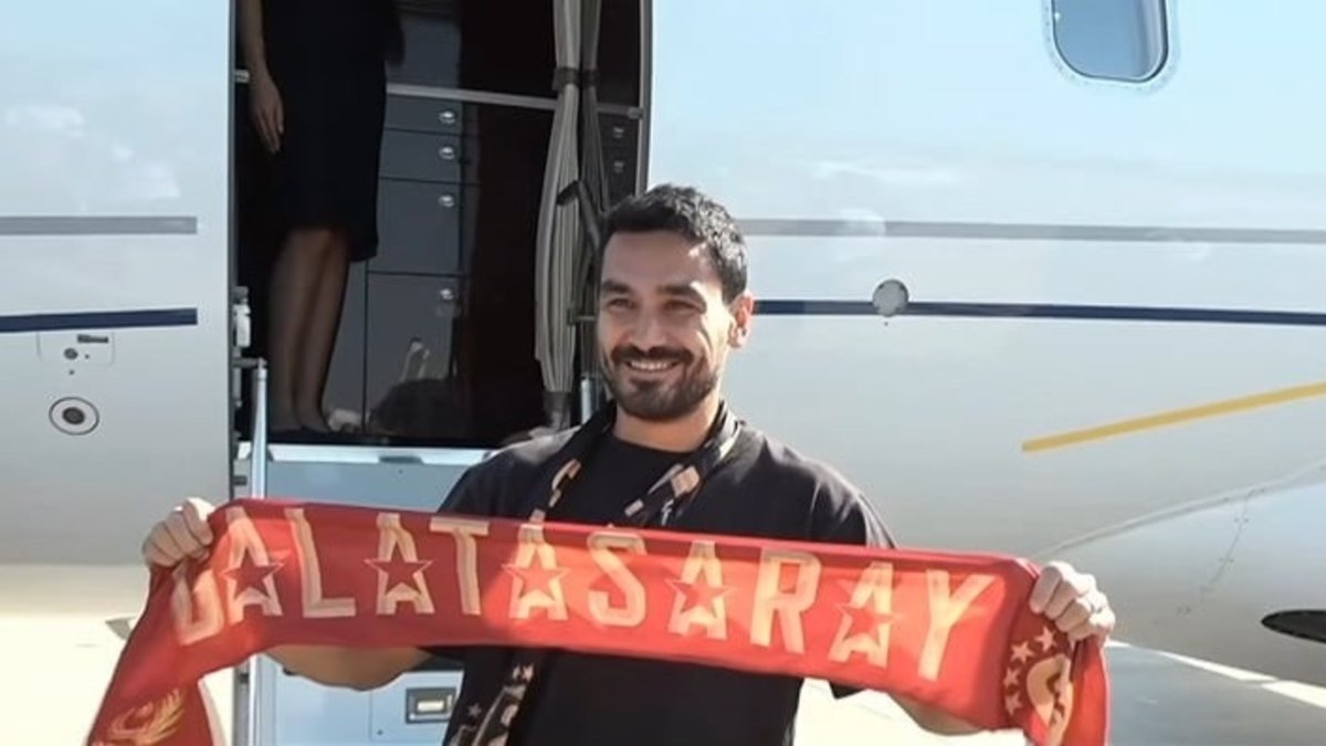 Galatasaray’ın yeni transferi İlkay Gündoğan İstanbul’da!
