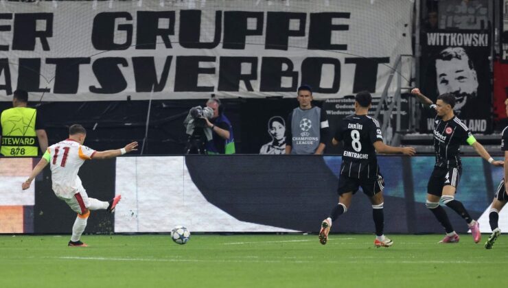 İşte Eintracht Frankfurt – Galatasaray maçının golleri!