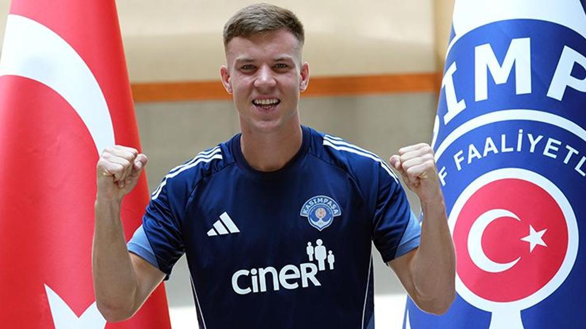 Kasımpaşa’nın yeni transferi Andri Baldursson’un hayali Premier Lig