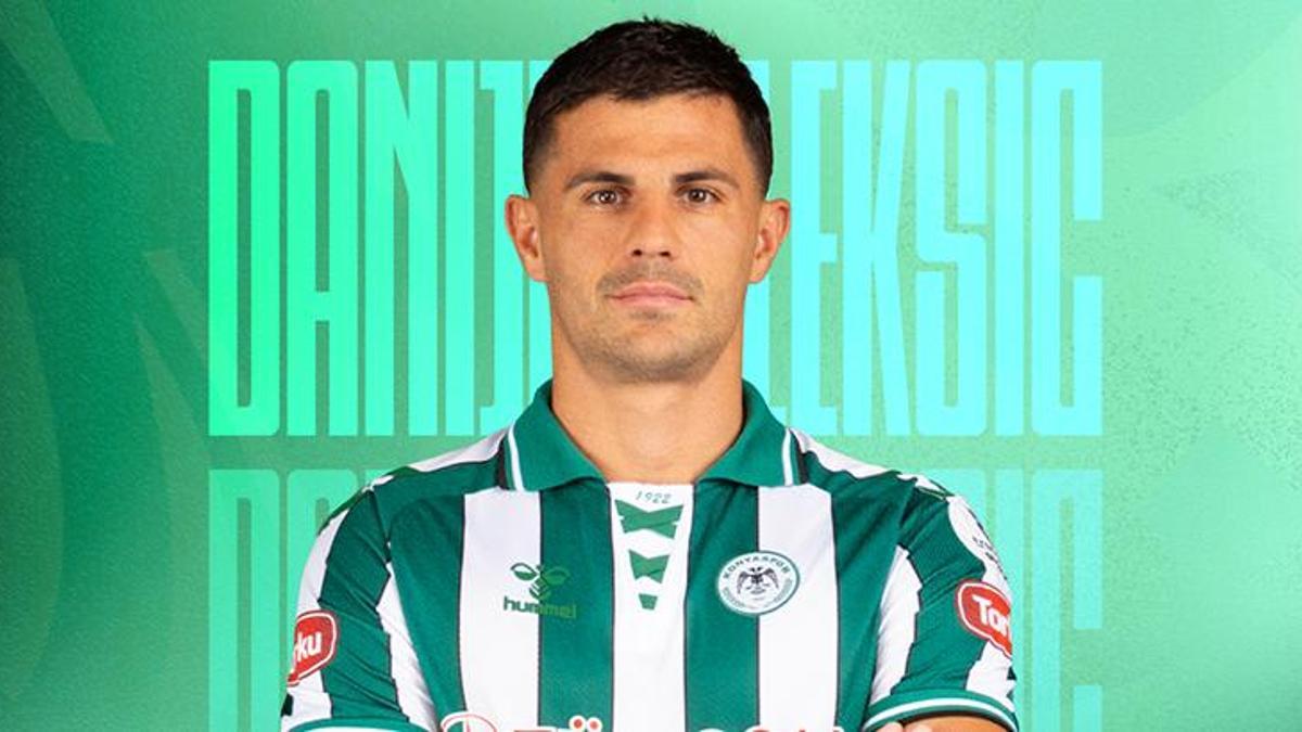 Konyaspor’da Danijel Aleksic’le yollar ayrıldı
