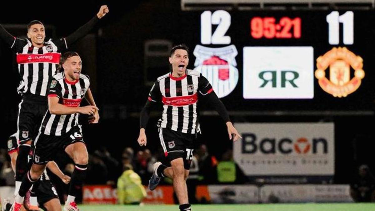Manchester United’ı eleyen Grimsby Town’a ceza!