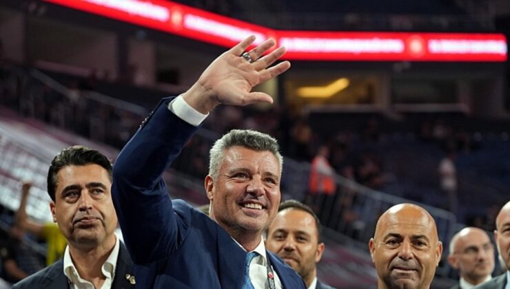 Sadettin Saran Fenerbahçe Beko-Beşiktaş GAİN maçını yerinden takip etti