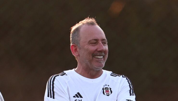Sergen Yalçın Beşiktaş ile 2. döneminde ilk antrenmanına çıktı!