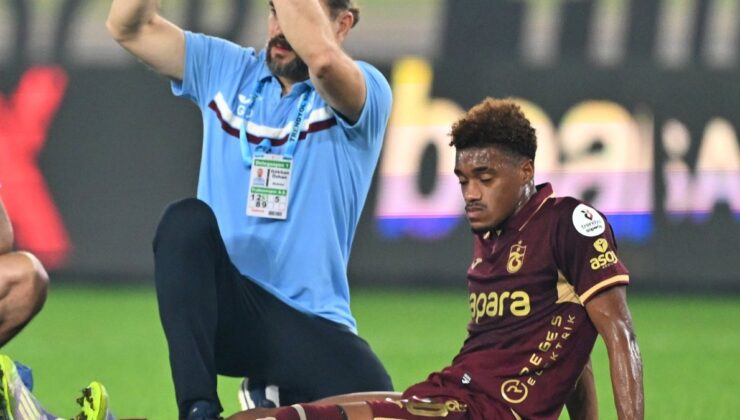 Trabzonspor Wagner Pina’nın son durumunu açıkladı! Sakatlık…