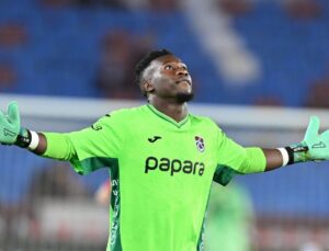 Trabzonspor’da Paul Onuachu’nun golünde asist Andre Onana’dan geldi!