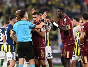 Trabzonspor’dan ilk devre bitiminde hakem tepkisi!