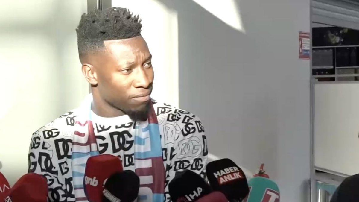 Trabzonspor’un yeni transferi Andre Onana şehre geldi! İşte ilk görüntüleri