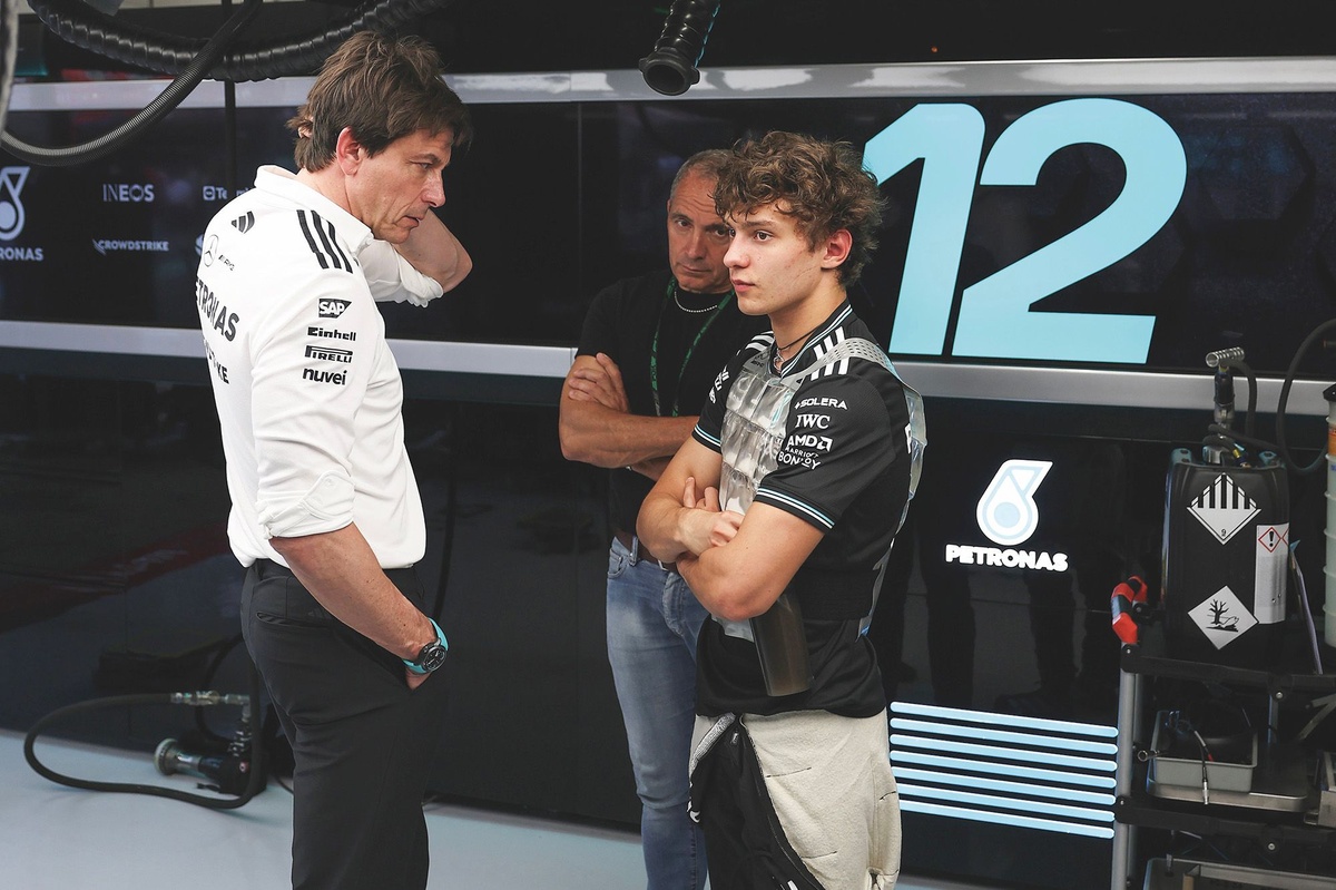 Wolff, Antonelli’nin Monza performansını etkileyici bulmadı