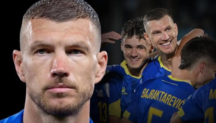 Yok artık Edin Dzeko! 6 gollü maçta golleri art arda attı: 39 yaşında durmak bilmiyor