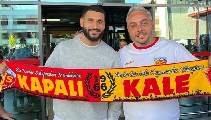 Youssef Ait Bennasser, Kayseri’ye geldi