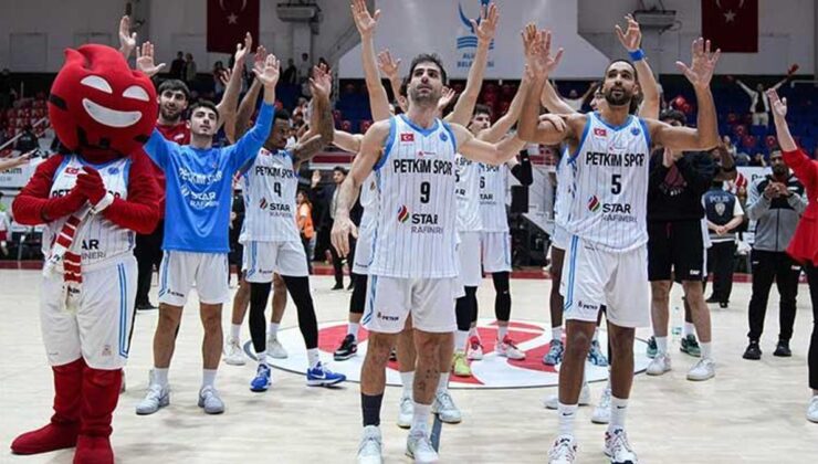Aliağa Petkimspor FIBA EuropeCup’ta İzmir’de 2’de 2 yaptı