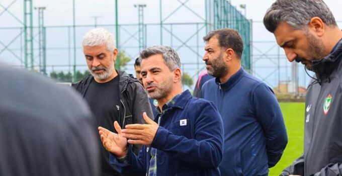 Amedspor’da Başkan Eren’den takıma ziyaret