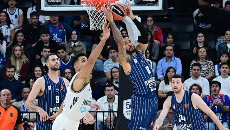 Anadolu Efes – Panathinaikos maç sonucu: 81-95