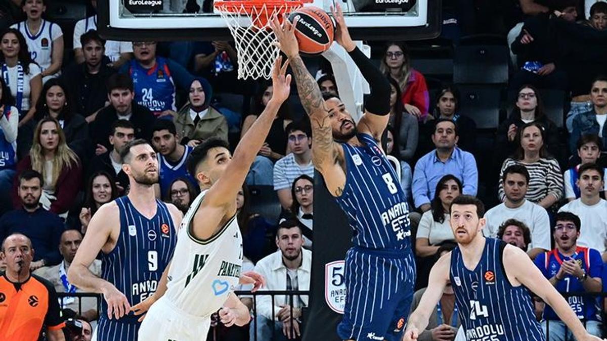 Anadolu Efes – Panathinaikos maç sonucu: 81-95