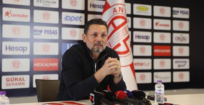 Antalyaspor Teknik Direktörü Erol Bulut, Başakşehir maçından umutlu