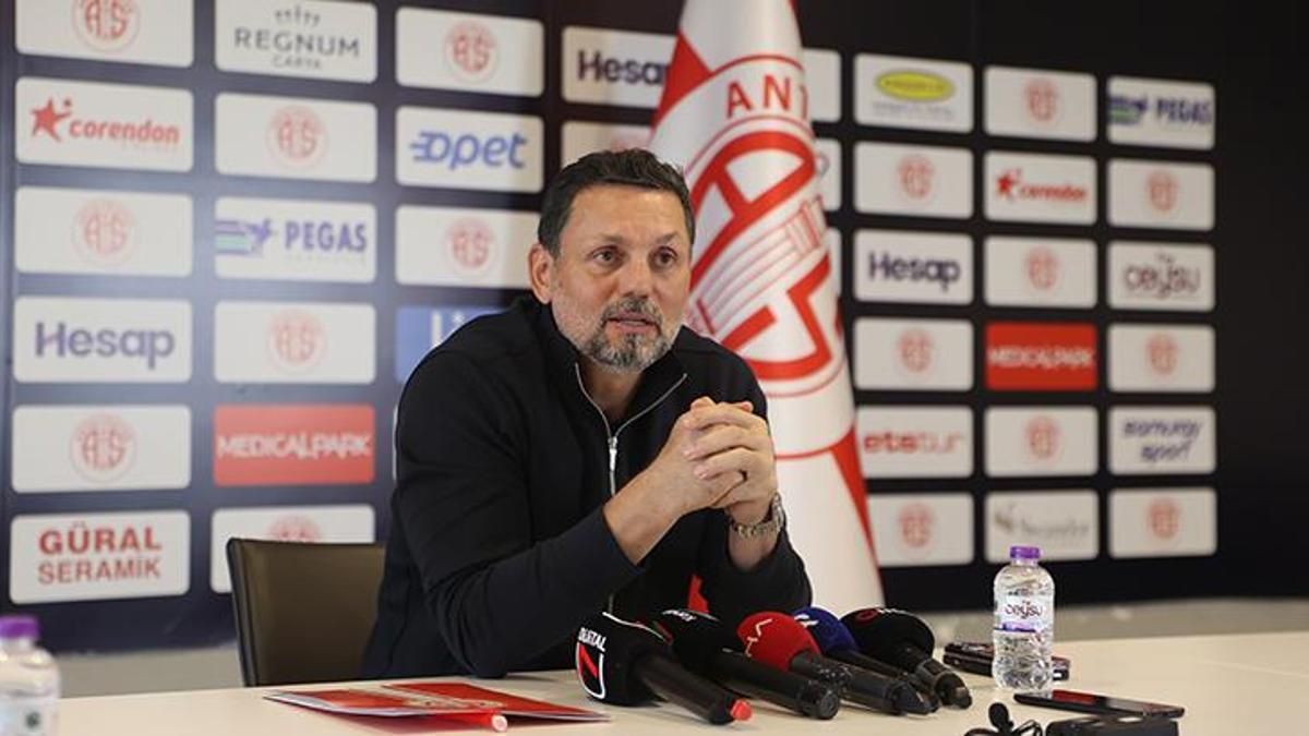 Antalyaspor Teknik Direktörü Erol Bulut, Başakşehir maçından umutlu