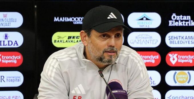 Antalyaspor teknik direktörü Erol Bulut: ‘İstediğimiz hiçbir şeyi sahaya yansıtamadık’
