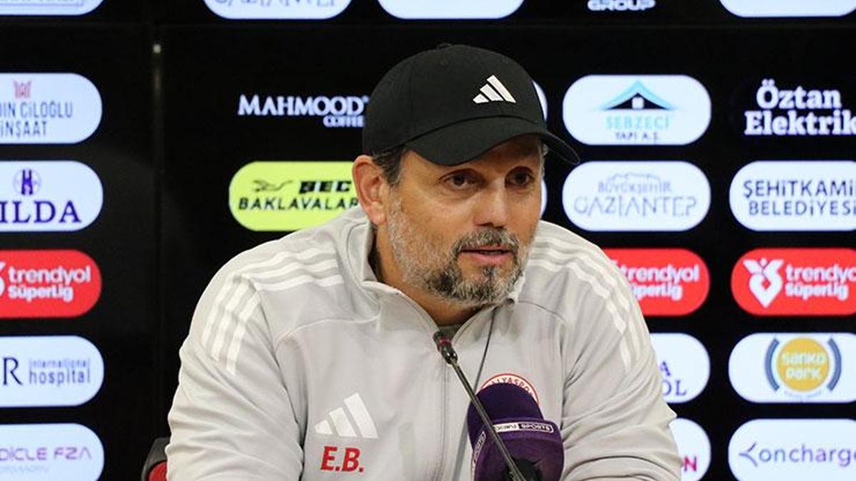 Antalyaspor teknik direktörü Erol Bulut: ‘İstediğimiz hiçbir şeyi sahaya yansıtamadık’