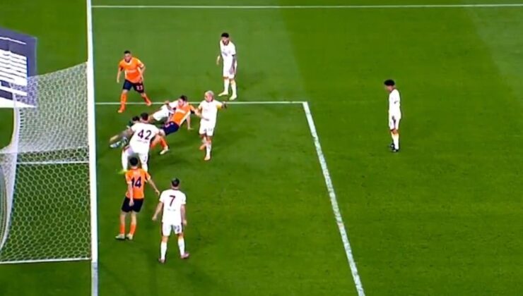 Başakşehir-Galatasaray maçında gol VAR kararı ile iptal edildi!
