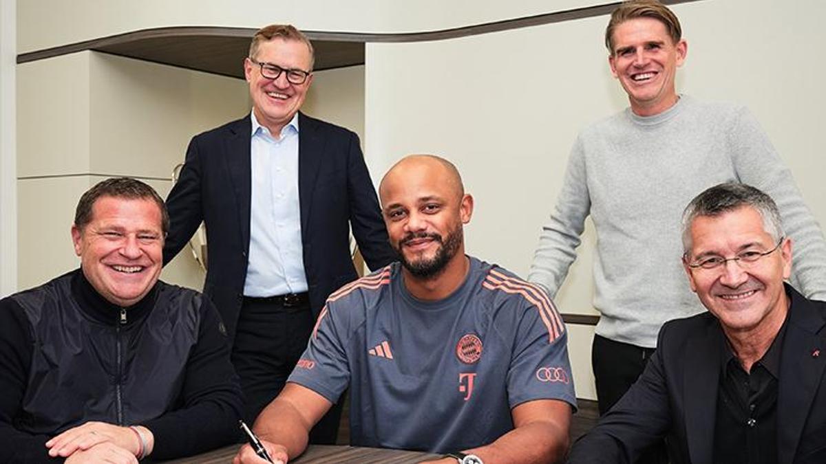 Bayern Münih, Teknik Direktör Kompany’nin sözleşmesini uzattı!