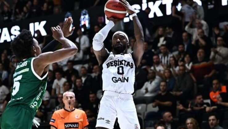 Beşiktaş durdurulamıyor! Basketbol Süper Ligi’nde 5’te 5
