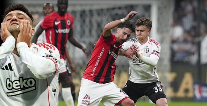 Beşiktaş sahasında tek golle yıkıldı! Beşiktaş-Gençlerbirliği maç sonucu: 1-2