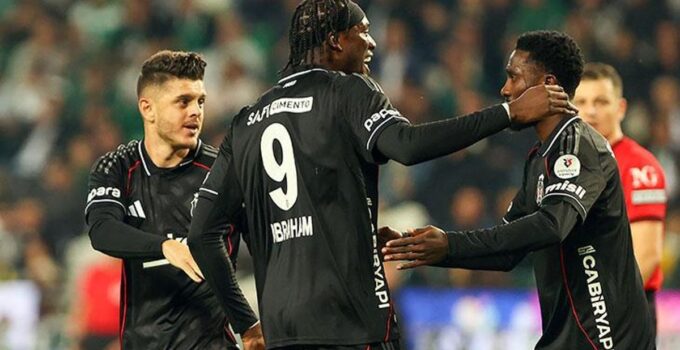 Beşiktaş’ta Ndidi sevinci; yeni kaptanlar kritik Konya deplasmanda sahne aldı