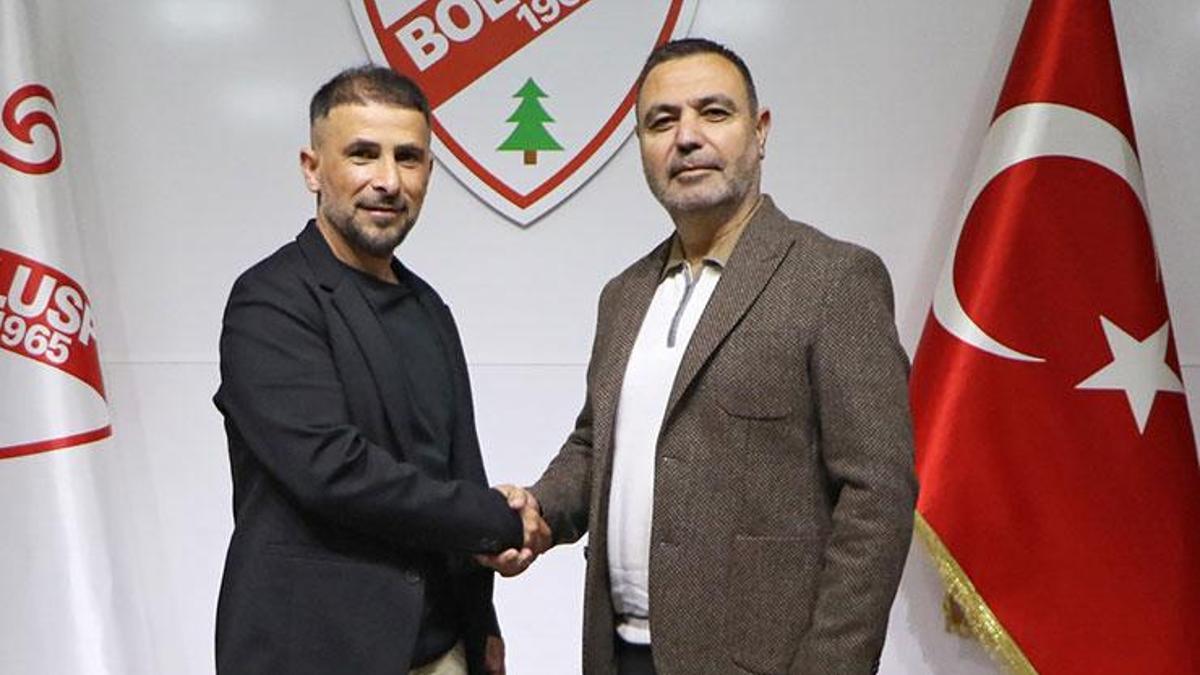 Boluspor’da yeni teknik direktör belli oldu