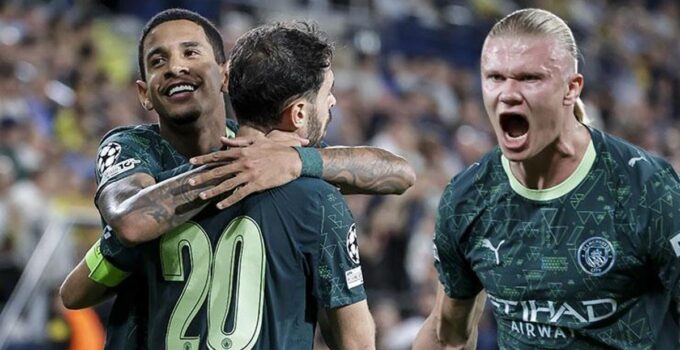 Erling Haaland yine attı! Manchester City deplasmanda kazandı | Villareal – Manchester City maç sonucu: 0-2