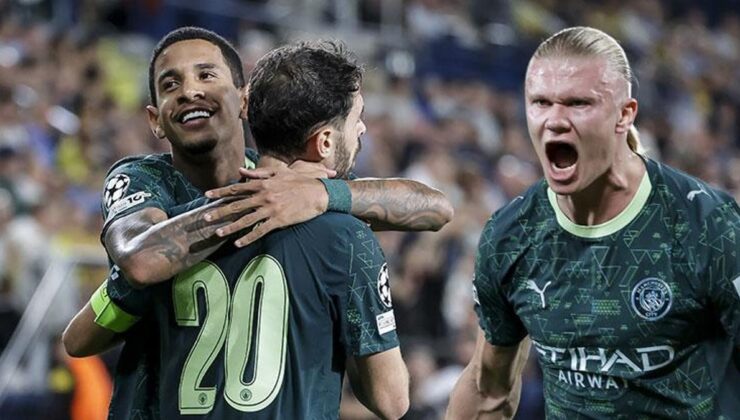 Erling Haaland yine attı! Manchester City deplasmanda kazandı | Villareal – Manchester City maç sonucu: 0-2