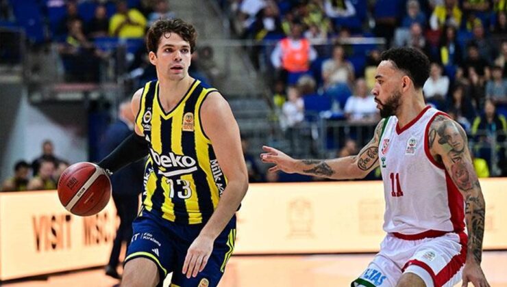 Fenerbahçe Beko evinde Karşıyaka’yı devirdi