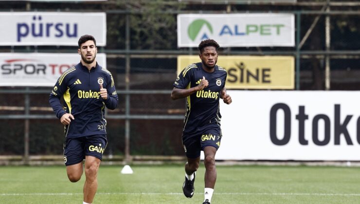 Fenerbahçe, günü çift idmanla tamamladı