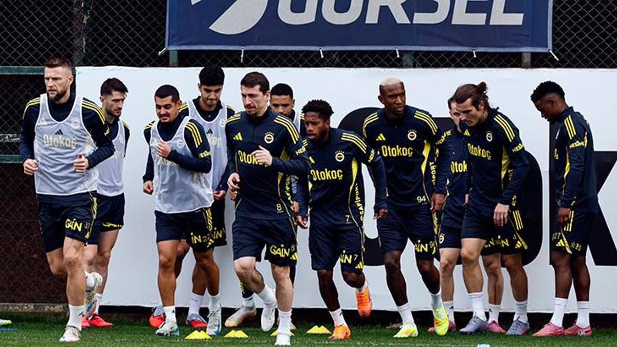 Fenerbahçe koordinasyon ve pas çalıştı